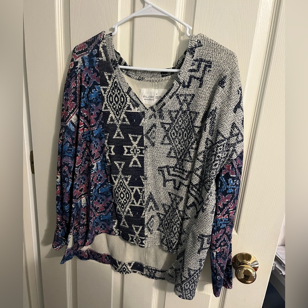 Anthropologie Tribal blouse